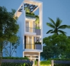 Thiết Kế Nhà Phố 3 Tầng Hiện Đại Dĩ An Bình Dương
