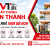 Xây Nhà Trọn Gói Tại TP.HCM: Quy Trình Minh Bạch, Thi Công Đúng Tiến Độ.