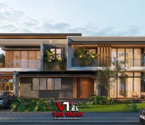 Biệt Thự Sân Vườn Hiện Đại 