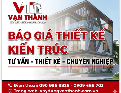 Báo Giá Thiết Kế Kiến Trúc 