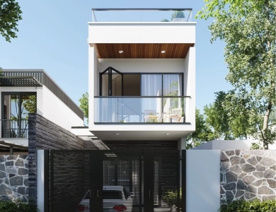 Thiết Kế Nhà Phố 2 Tầng Bình Dương