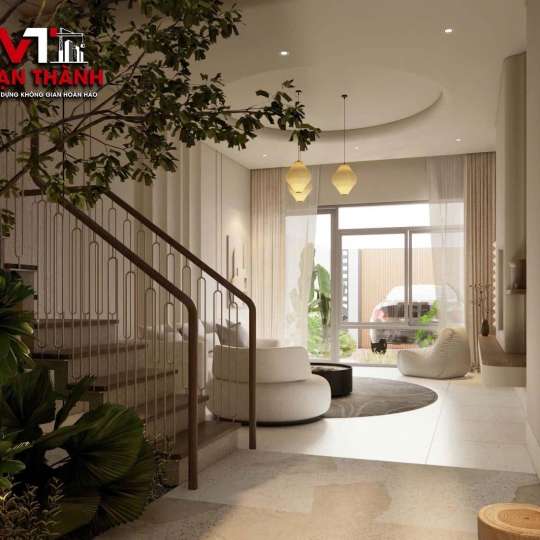 Biệt Thự Phố 2 Tầng Mái Bằng Dĩ An Bình Dương