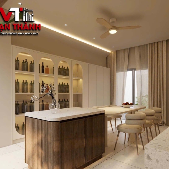 Biệt Thự Phố 2 Tầng Mái Bằng Dĩ An Bình Dương