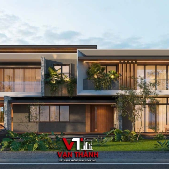 Biệt Thự Sân Vườn Hiện Đại 