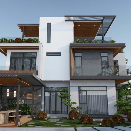 Thi Công Biệt Thư Sân Vườn