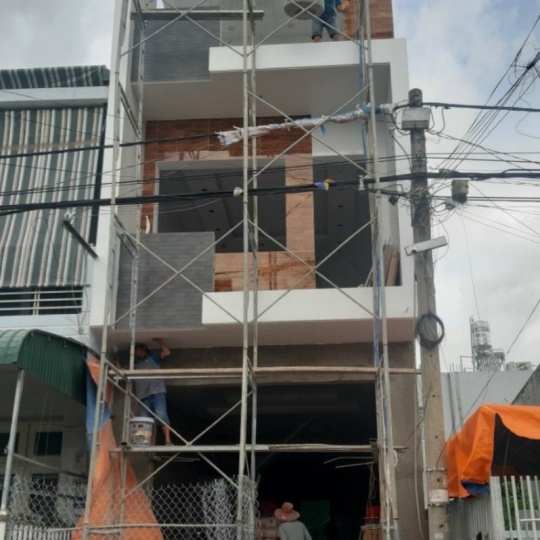 Thi Công Phần Thô Nhà Phố 3 Tầng 