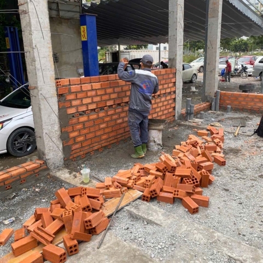 Thi Công Phần Thô Nhà Phố Bình Dương