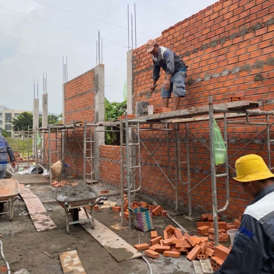 Thi Công Phần Thô Nhà Phố Bình Dương
