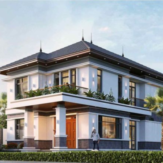 Thiết Kế Biệt Thự Mái Nhật