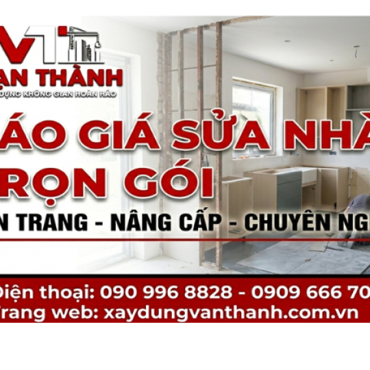 Báo Giá Sửa Nhà Trọn Gói