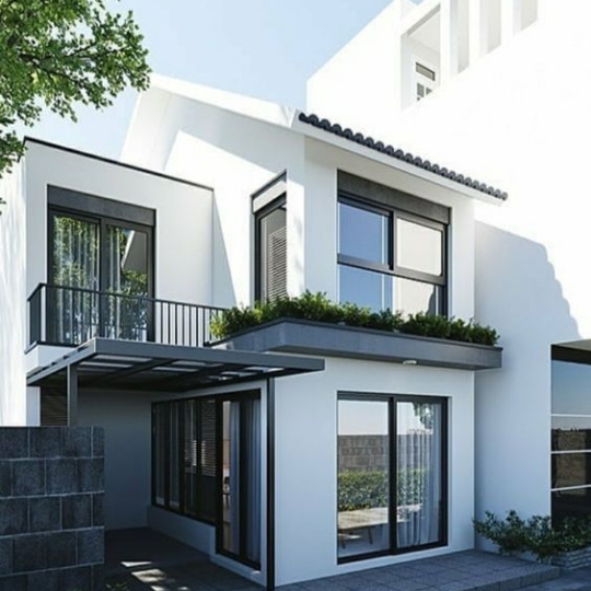 Thiết Kế Nhà Phố 2 Tầng Bình Dương