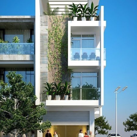Thiết Kế Nhà Phố 3 Tầng Hiện Đại Dĩ An Bình Dương