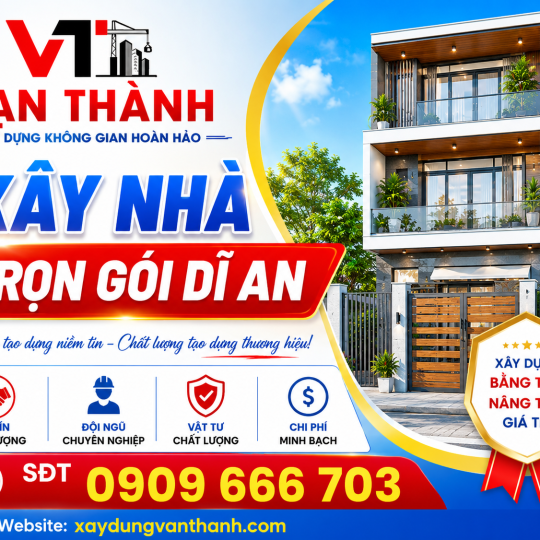 Xây Nhà Trọn Gói Dĩ An