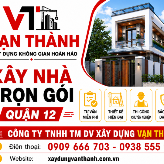 Xây Nhà Trọn Gói Quận 12