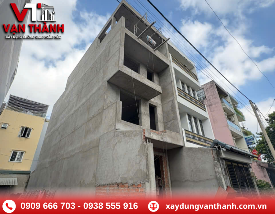 xây dựng nhà phố trọn gói thủ đức
