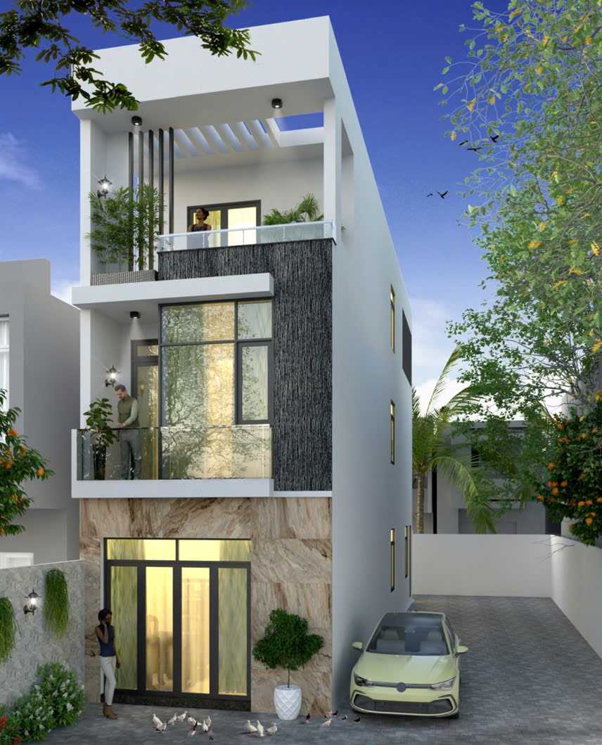 XÂY NHÀ PHỐ HIỆN ĐẠI THỦ ĐỨC