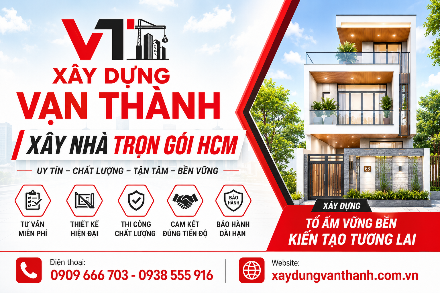 Xây Nhà Trọn Gói Tại TP.HCM