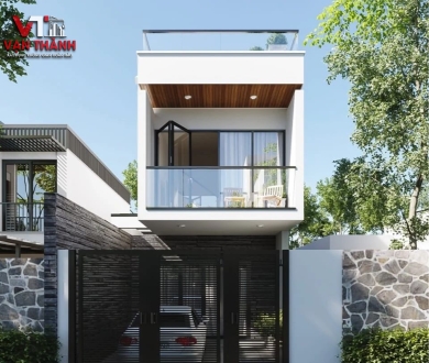 Thiết Kế Nhà Phố 2 Tầng Bình Dương
