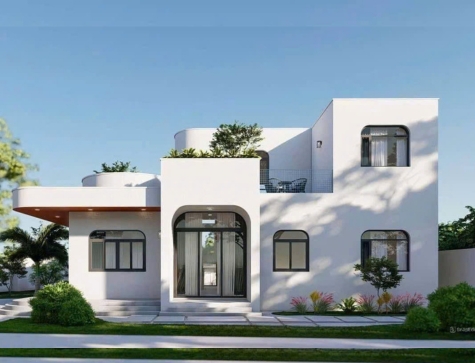 Mẫu biệt thự 2 tầng 3 phòng ngủ BT003